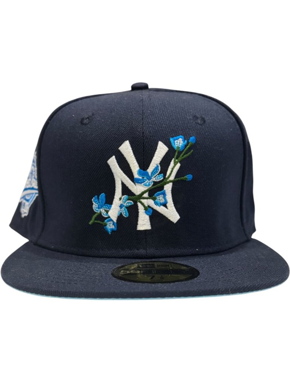 New Era New York Yankees 1996 World Series Bloom Floral Hat Size 7 1/2 NWT